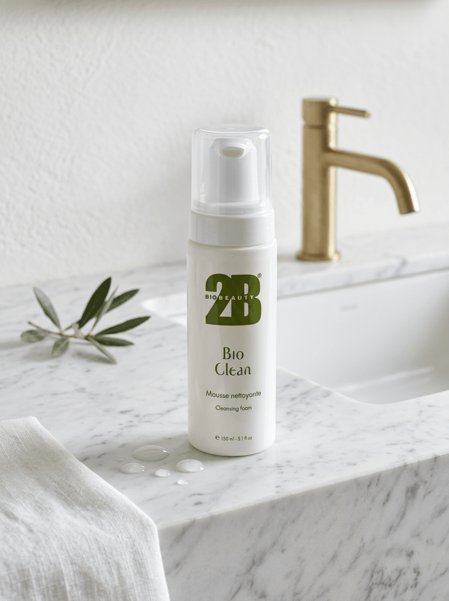 2B Bio Clean — Mousse nettoyante, tous types de peaux