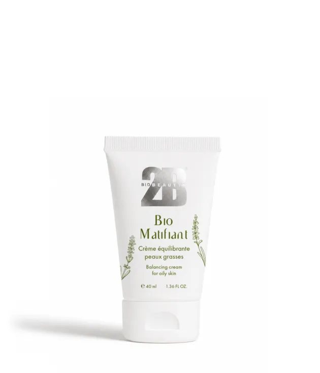 Crème équilibrante peaux grasses I 2B Bio Matifiant I 40ml